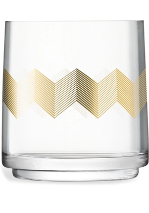 LSA International Chevron vase (14cm) - White