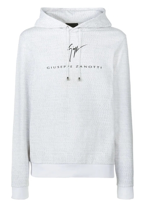 Giuseppe Zanotti LR-43 cotton track shorts - White