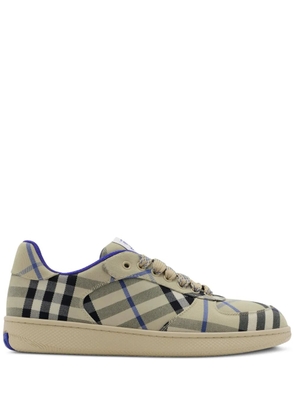 Burberry Terrace checked sneakers - Neutrals