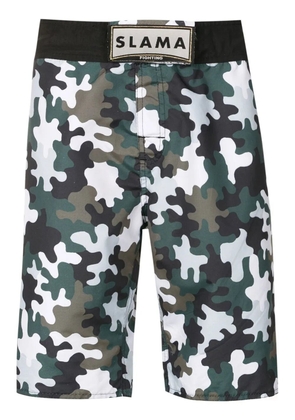Amir Slama camouflage-print Bermuda shorts - Multicolour