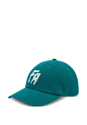 Fucking Awesome logo-embroidered curved-peak baseball cap - Green