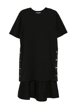 3.1 Phillip Lim crew necck short-sleevees dress - Black