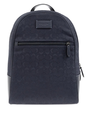 Coach Theo monogrammed backpack - Blue