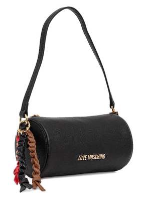 Love Moschino cylindrical shoulder bag - Black