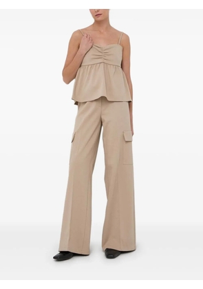 Notes du Nord cargo-pocket trousers - Neutrals