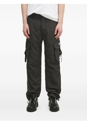 Levi's cargo-pocket graphic-patch trousers - Black