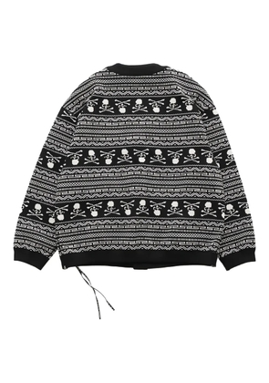 Mastermind Japan reversible cardigan - Black