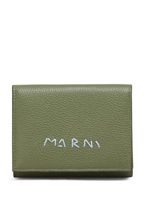 Marni tri-fold wallet - Green
