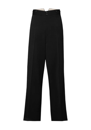 Maison Margiela wool trousers - Black