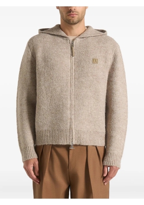 Manière De Voir Billie hooded jacket - Neutrals