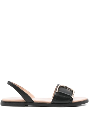 Geox Naileen buckle slingback sandals - Black