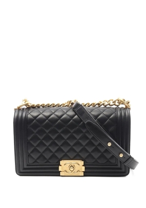 CHANEL Pre-Owned 2016 quilted chain shoulder bag - Black