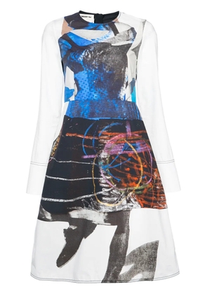 Marni Abstract print skater dress - Multicolour