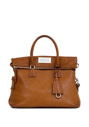 Maison Margiela logo-plaque shoulder bag - T2287