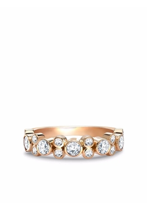 Pragnell 18kt rose gold Bubbles half-eternity diamond ring - Pink