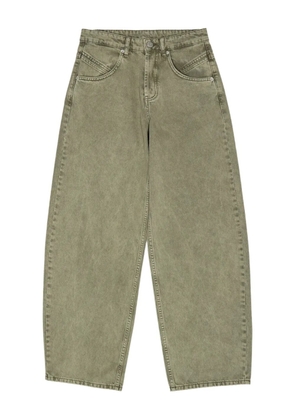 Bimba y Lola pocket-detail wide-leg jeans - Green