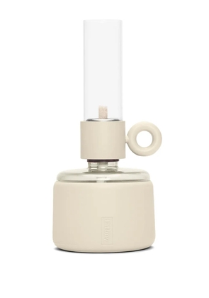 FATBOY logo-embossed candle holder - Neutrals