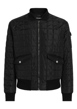 Dolce & Gabbana quilted bomber jacket - Black