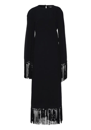 Taller Marmo fringed dress - Black