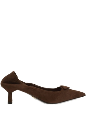 Prada 55mm pointed-toe pumps - Brown