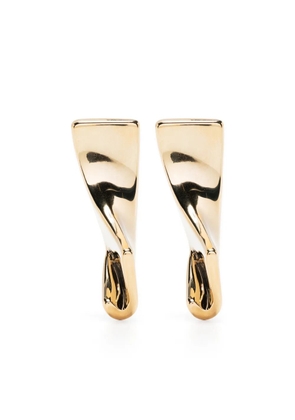 Jacquemus Les Boucles J earrings - Gold