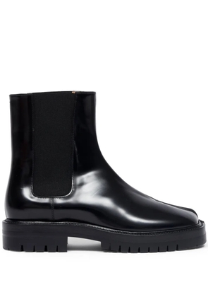 Maison Margiela Tabi leather Chelsea boots - Black