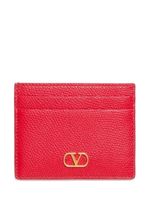 Valentino Garavani Vlogo Signature card holder - Red