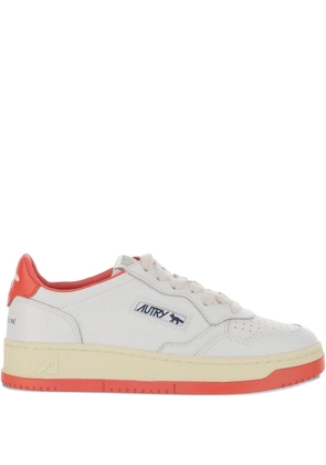 Autry x Maison Kitsuné low-top leather sneakers - White