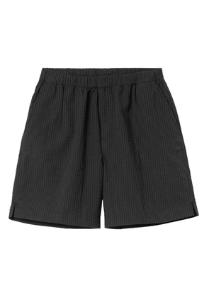Carhartt WIP textured elastic-waist shorts - Black