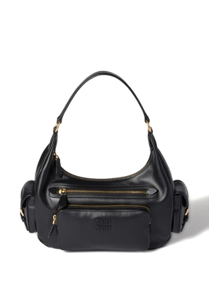 Miu Miu Pocket shoulder bag - Black