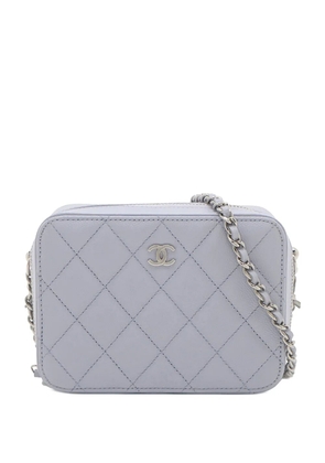 CHANEL Pre-Owned 2021 CC Quilted Caviar Camera Bag crossbody bag - Purple
