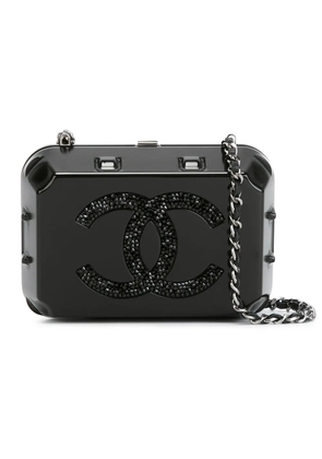 CHANEL Pre-Owned egg box shoulder bag - Black