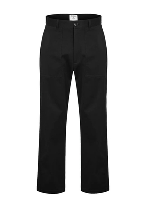 Casablanca patch-pocket trousers - Black