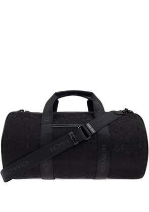 Coach Theo monogram cylindrical holdall - Black