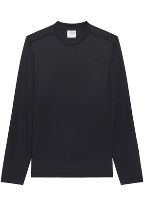 Courrèges football T-shirt - Black