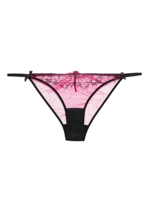 Agent Provocateur lace-detailing briefs - Pink
