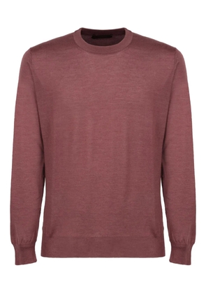 slowear crewneck knitwear - Red