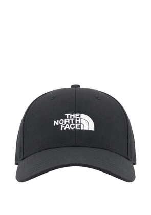 The North Face logo-embroidered cap - Black