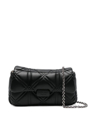 Emporio Armani quilted chain clutch bag - Black