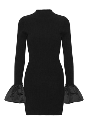 ROTATE BIRGER CHRISTENSEN cutout knit mini dress - Black