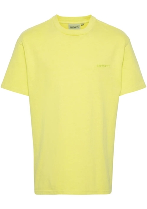 Carhartt WIP Duster Script cotton T-shirt - Yellow