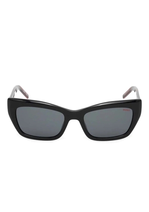 HUGO rectangle-frame sunglasses - Black
