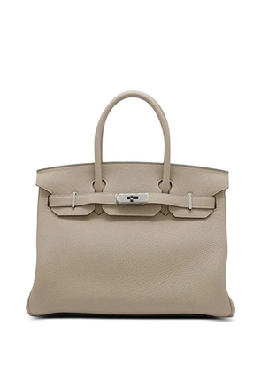 Hermès Pre-Owned 2015 Togo Birkin Retourne 30 handbag - Brown