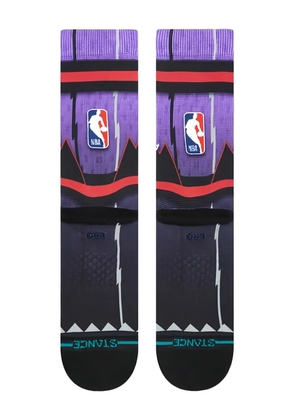 Stance cartoon crew socks - Purple