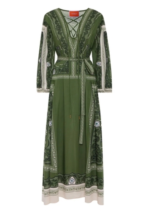 La DoubleJ Viviana maxi dress - Green