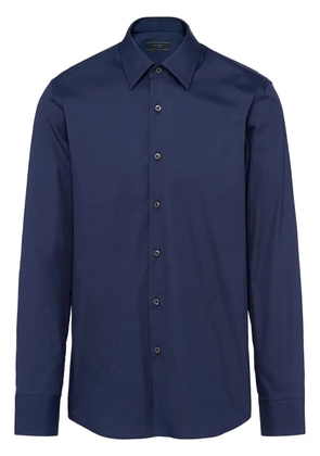 Prada long-sleeve cotton shirt - Blue