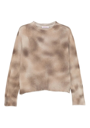 Liska spray-effect sweater - Neutrals