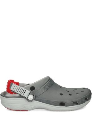 Crocs perforated strap clog sandals - Grey