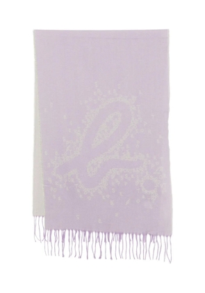 SPORT b. by agnès b. logo-print scarf - Purple