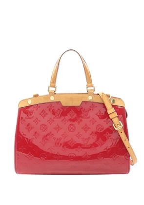 Louis Vuitton Pre-Owned 2014 Monogram Vernis Blair MM satchel - Red